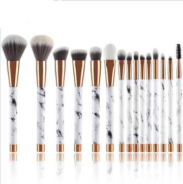 11 Sets of Marble Makeup Brush with Makeup Brush Beauty Makeup Kit 11 Makeup Brush Sets