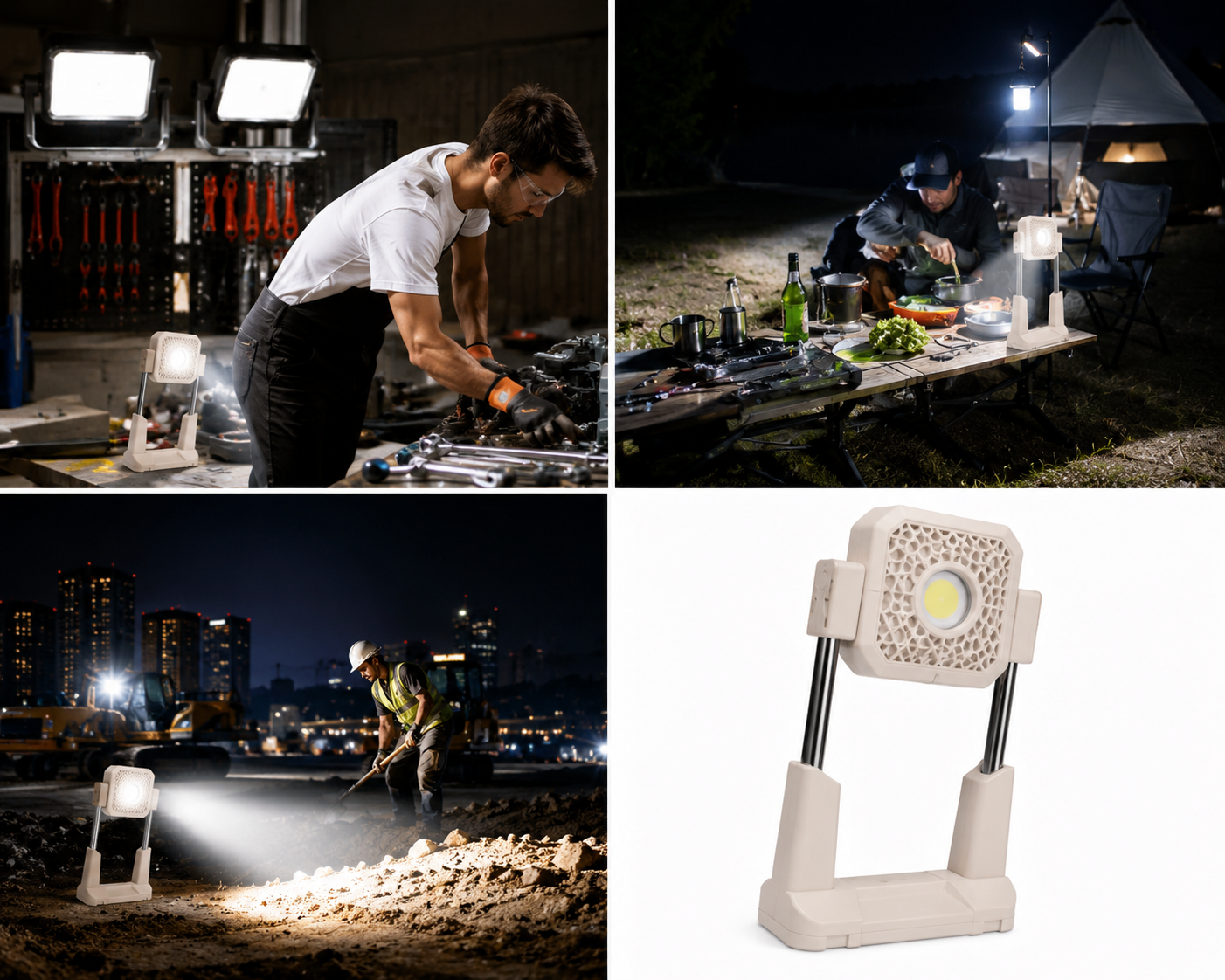 Multifunctional Adjustable Work Light