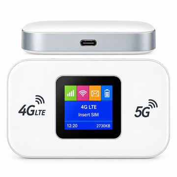 4G LTE Cat6 Wireless WiFi Pro Router – Portable SIM WiFi Hotspot