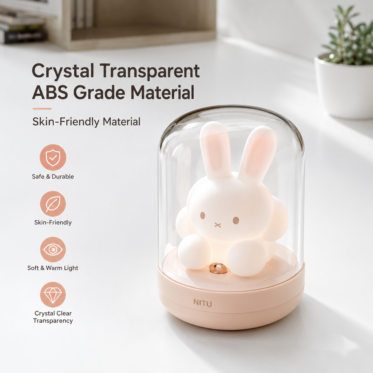 Cute Ambient Mosquito Lamp – Stylish 2-in-1 Mosquito Control & Ambient Light