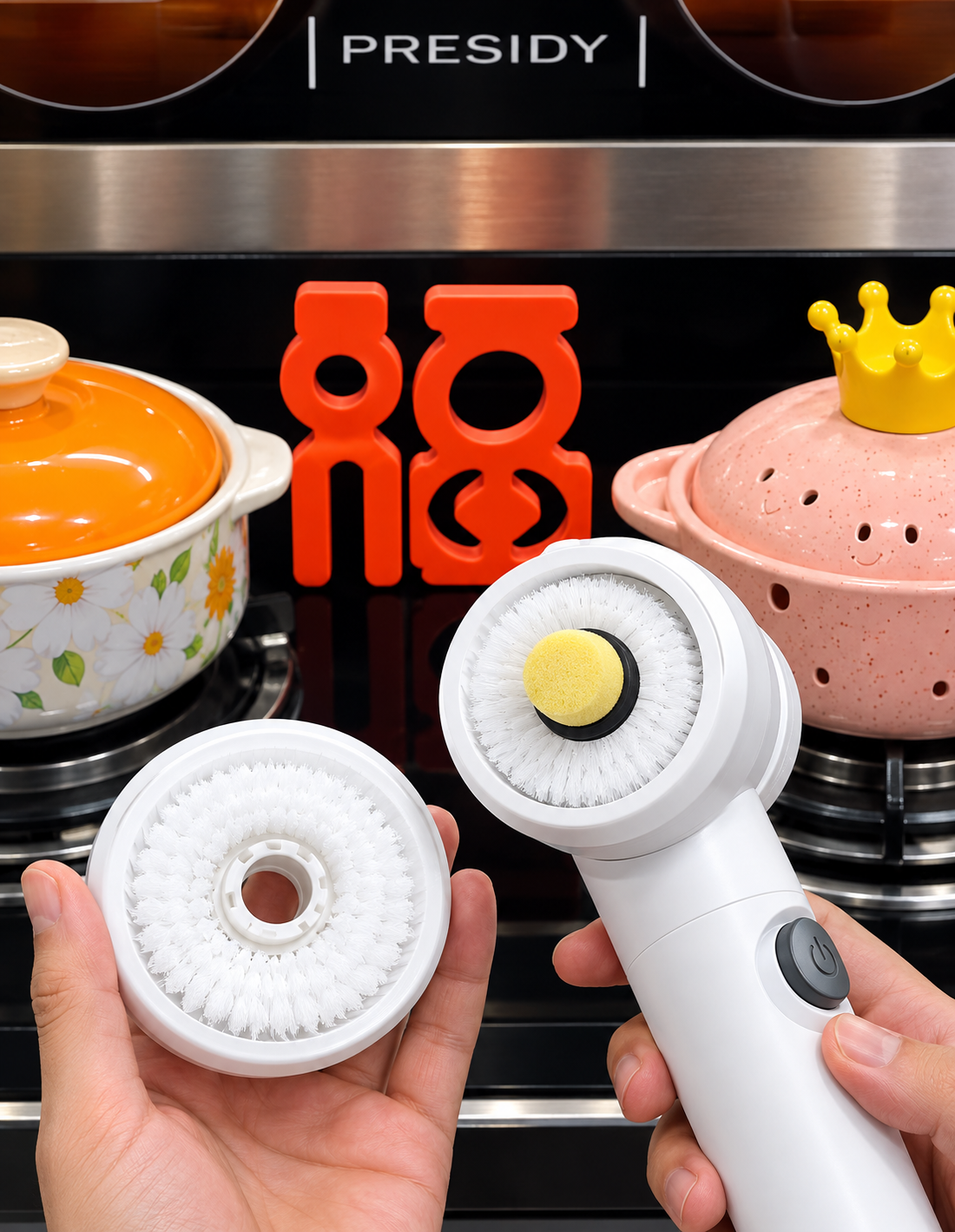 3-in-1 Magic Electric Cleaning Brush – Multifunctional Power Scrubber