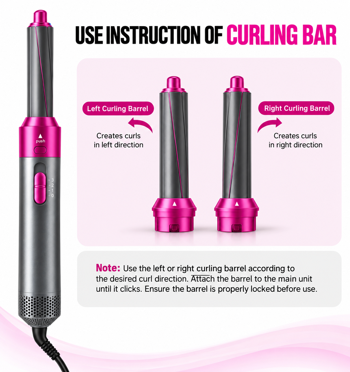 5-in-1 Hot Air Brush – Hair Dryer, Styler & Volumizer