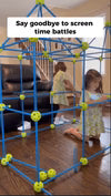 Kids Fort Building Kit – 51 Piece Creative Construction Set